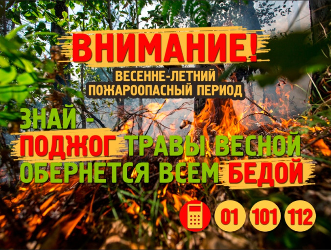 Пожарный режим в весенне-летний период Пожарный режим в весенне-летний период.
